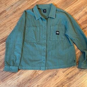 XL Vans Olive Green Overshirt with Chest Pockets BNWOT